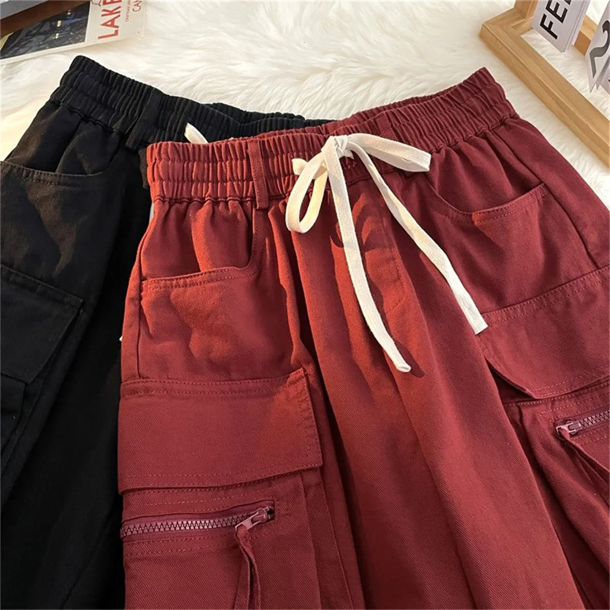 Summer Gym Quick-drying Shorts Casual Fitness Streetwear Mens Jogging Short Pants Men Multi-pocket Sport Casual Hip Cargo Short 250519