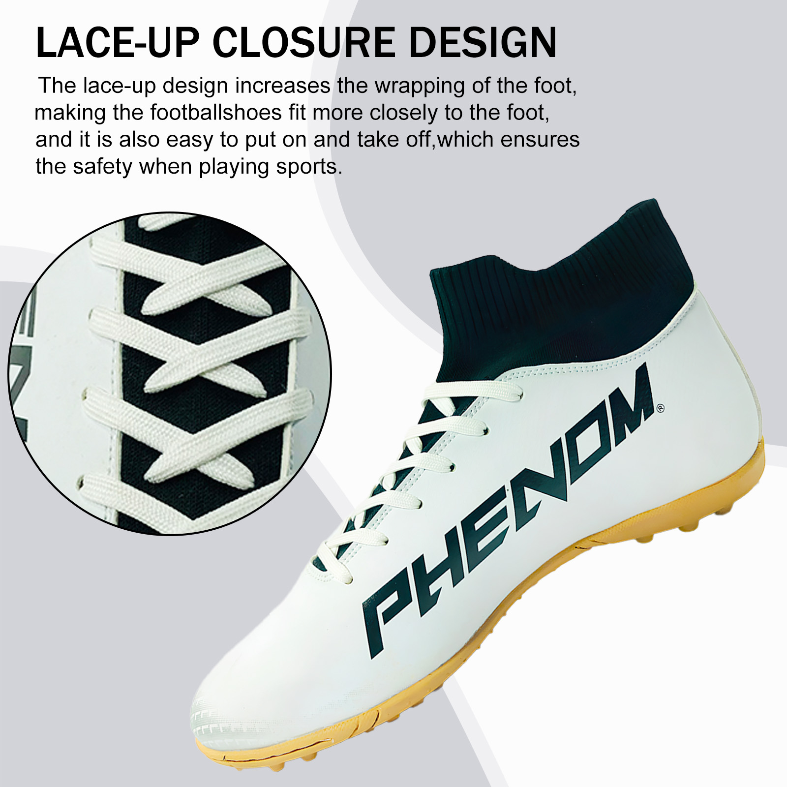 Premium Quality Outdoor Grass Footwear: Breathable & Non-slip Men's Football Trainers Available in Various Colors