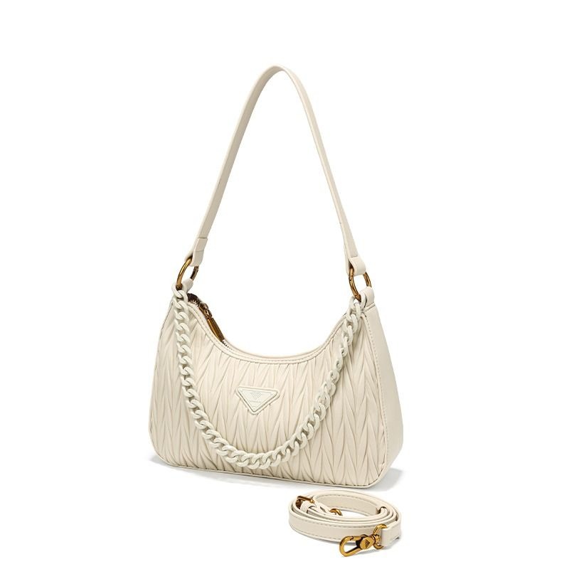 Designer Bag Popular Models Pleated Shoulder Armpit Bag Simple Versatile Women's Bag Hot New Small Sling Crossbody Bag for Women Trendy