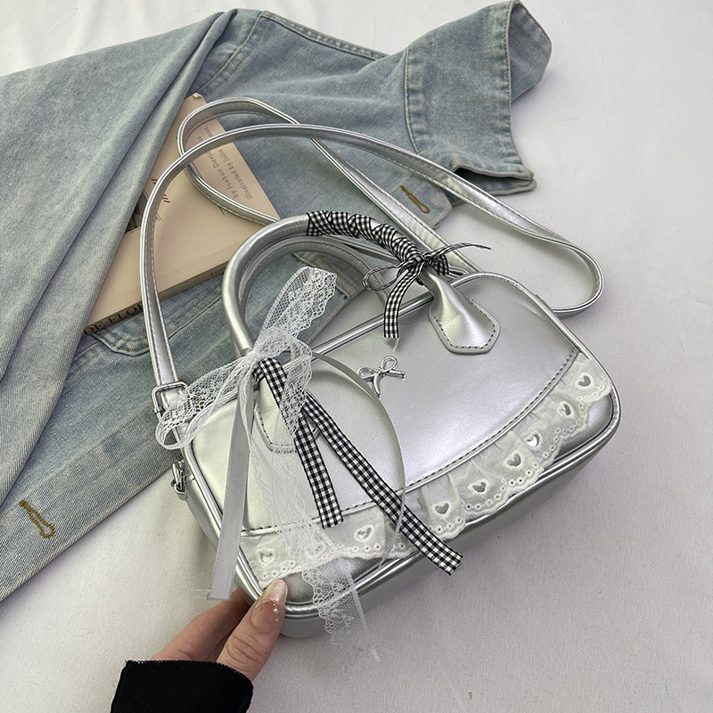 2025 New Outdoor Style Luxury Free Delivery Designer Bag Korean Version Of Minimalist Hand-held Bowling Bag niche High-value Stylish Single Shoulder C