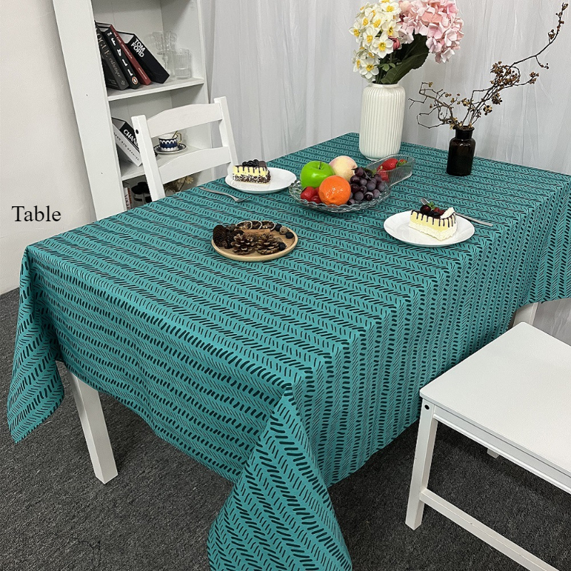 2025 Table Cloth Printed Cartoon Small Fresh Simple Tablecloth 2025