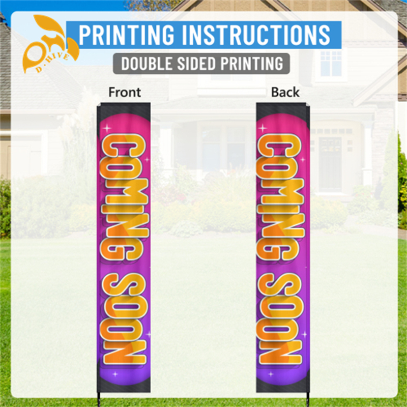 Free shipping Linen Garden Flag 12-18inch Home Patio Lawn Decorations Double sided printing fashion Outdoor advertising flag
