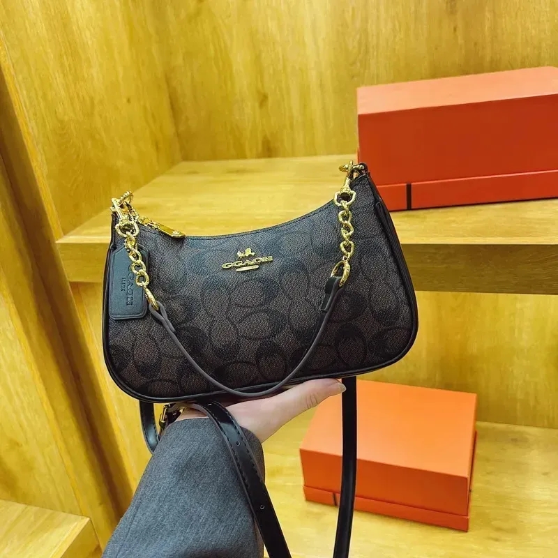 Designer Bag Fashion Luxury Bag Medium Handbag Shoulder Bag Crossbody Purse Ladies Fashion Mini Bag High Quality Leather Zipper Armpit Bag New Shoulde