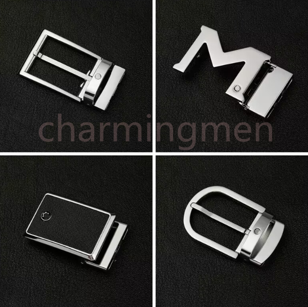 Luxury Hexagonal White Star Belts buckles charm mens Belts buckles Montblances buckle replacement buckle Suitable for belt replacement with widths of 3.0cm-3.5cm