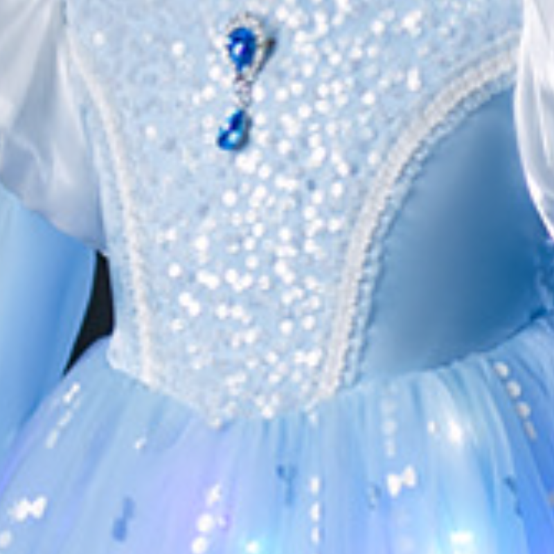 DISNEY infant designer dress Elsa princess dress Little girl's dress designer clothes girl's skirt is comfortable and soft princess dress Ch