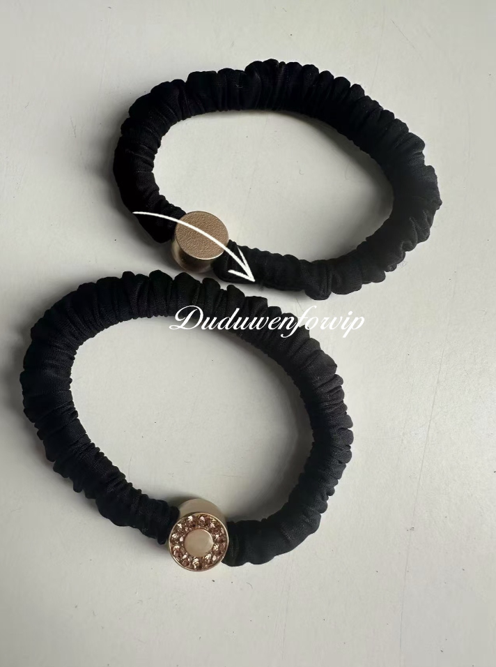 party gift ealstic head band round metal engraved 2C elasitc band rhinestones fashion stones hairtie classic hair rope collection accessories use as brace