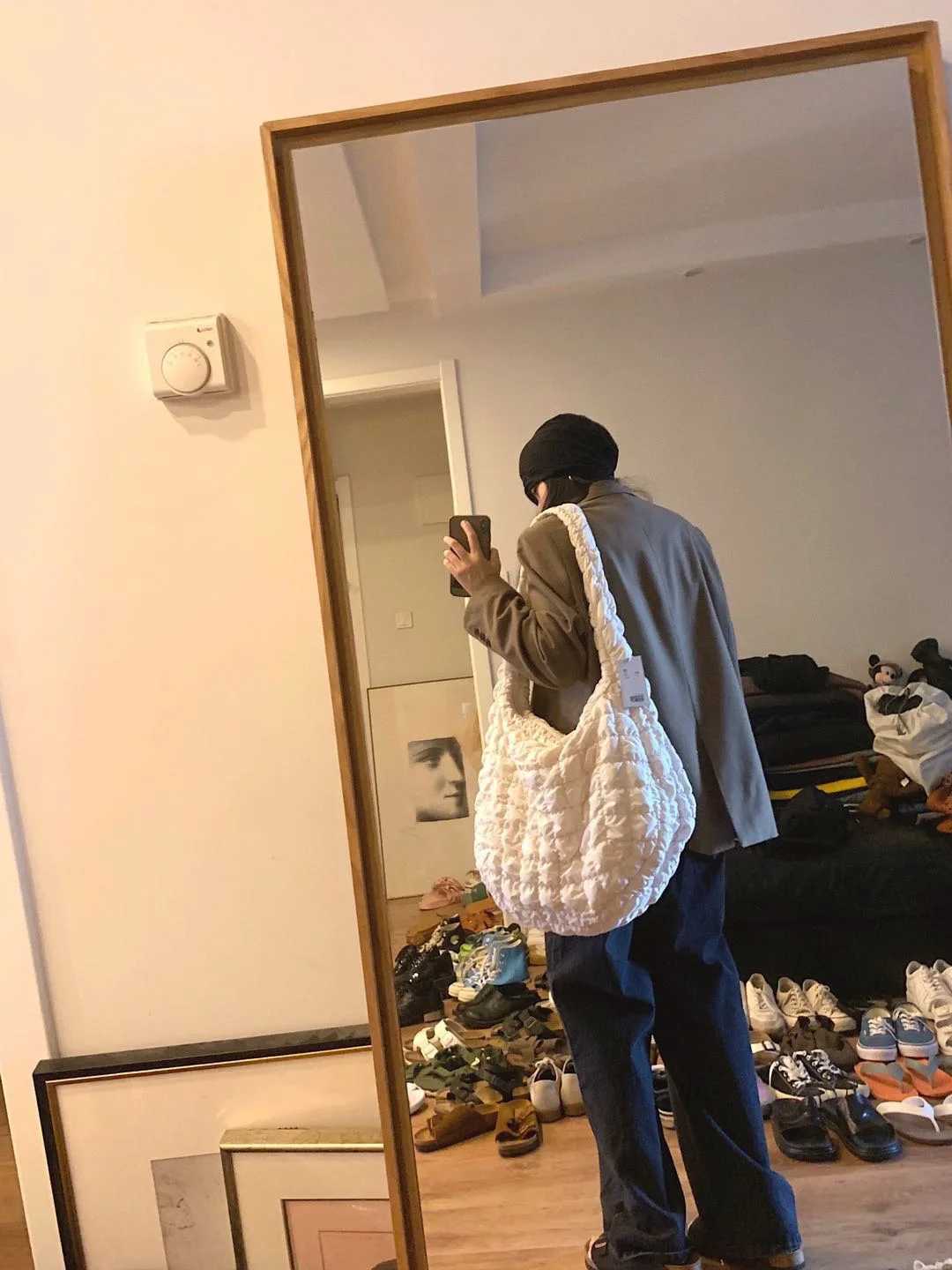 Large Capacity Women Shoulder Bag Fashion Crossbody Bag for Lady Cloud Fold Lady Messenger Bag Lightweight Travel Bags Designer W250522