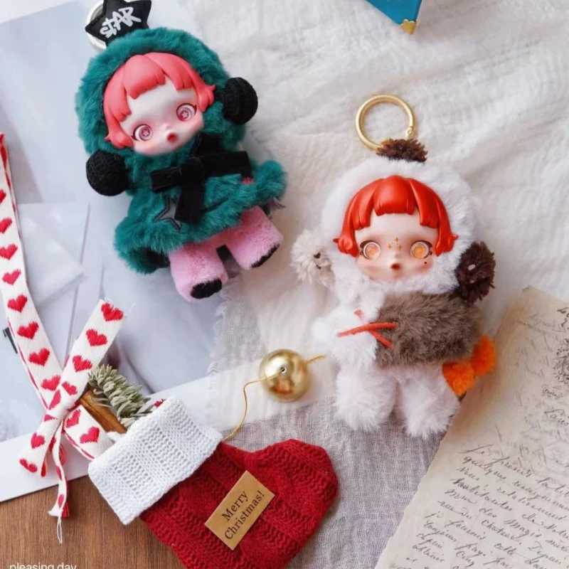 New Genuine Mystery Box Skullpanda Winter Symphony Series Dolls Skullpanda Blind Box Pendant Collection Toys Girl Birthday GiftT250522