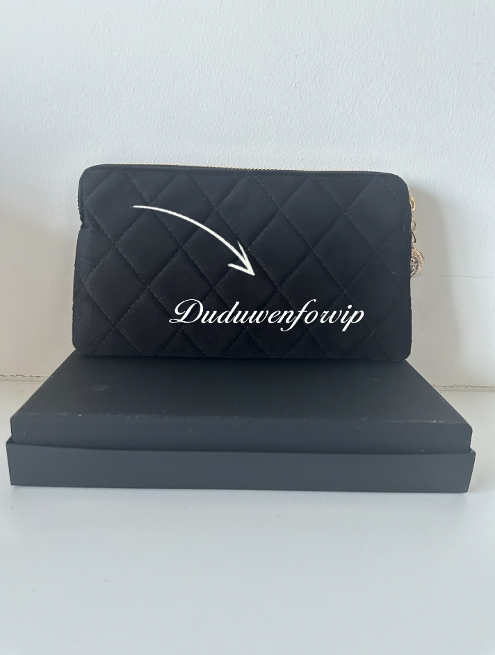 Business Card flies 22X13X2CM Fashion C hardware Velvet Vintage Wallet card holder Coin bag V-gift gift box