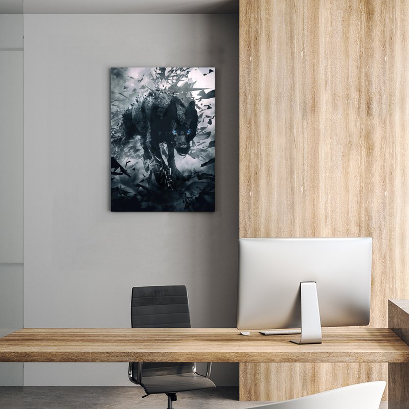 Home Decor Luxury Canvas Printing Painting Steppen Wolf Team King Frame-style Canvas Prints Wall Painting Wall Art Decor Print Picture Paintings for L