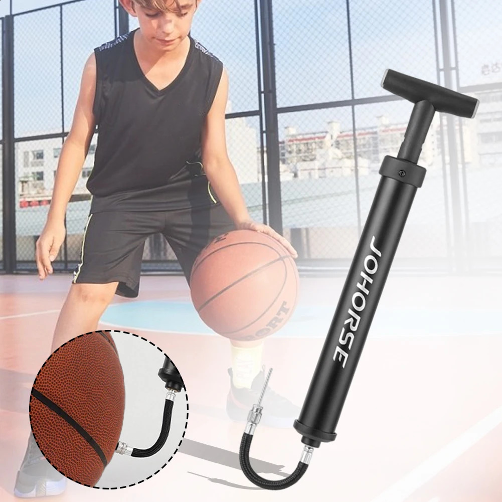 Bicycle Pump Ball Hand Air Pump Portable Soccer Pump Inflator Compact Basketball Football Pump Multifunction Bicycle Air Pump 250521