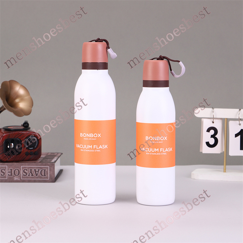 Designer OWALA Water Bottles Stainless Steel Insulated Cup Portable Large-capacity Straw Double Drinking Cup Carry Outdoor Sports Water Bottle 520ml 7