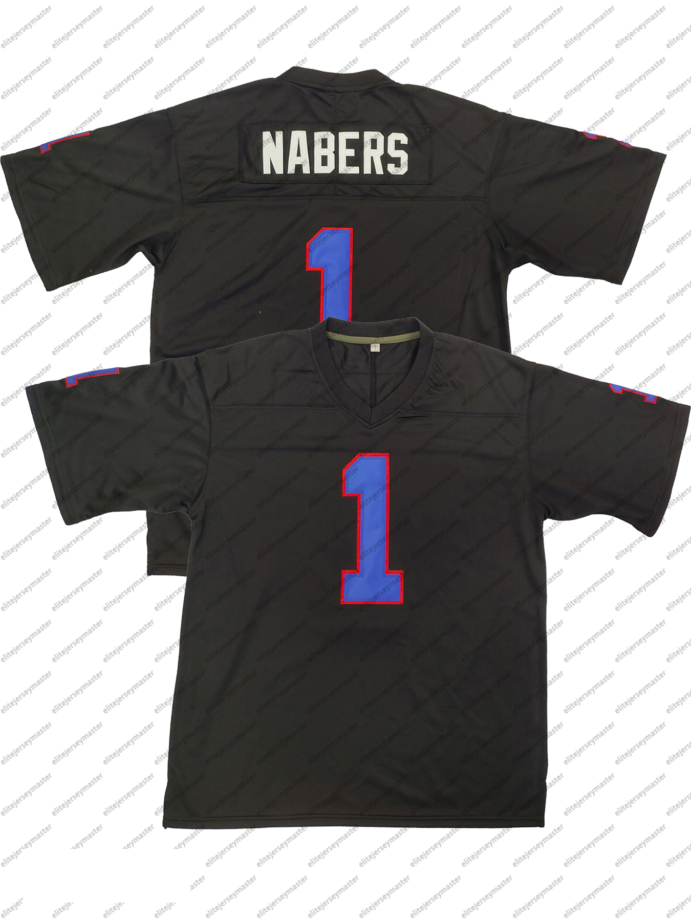 In stock 1 Malik Nabers Football Jerseys Double Stitched Personalized Name Number comfortable and breathable sports Jerseys