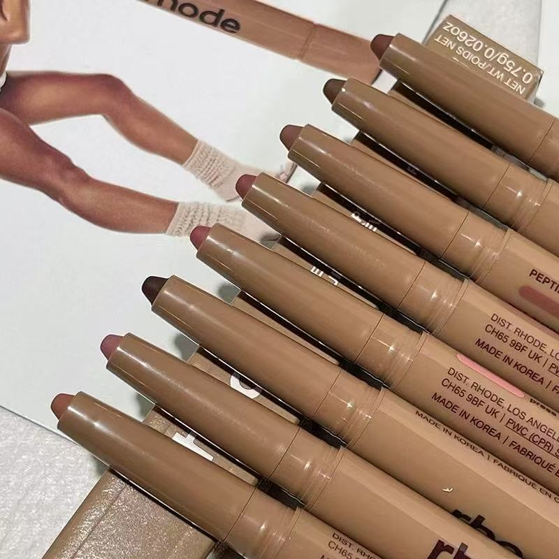 Rhode Lip Pencils Skin Peptide Lip Shape Pen Lip Liner Peel Off Tattoo Lipgloss Long Lasting Lip Tint Contour Tear-off Lips Stain Cosmetic Makeup junj