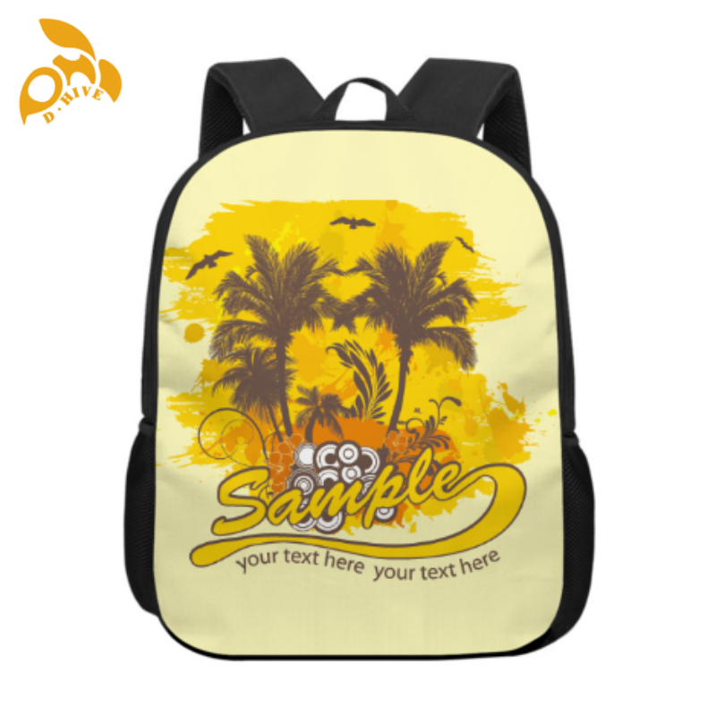 Free delivery. top designers customize lightweight high-quality children's schoolbags in white and black.