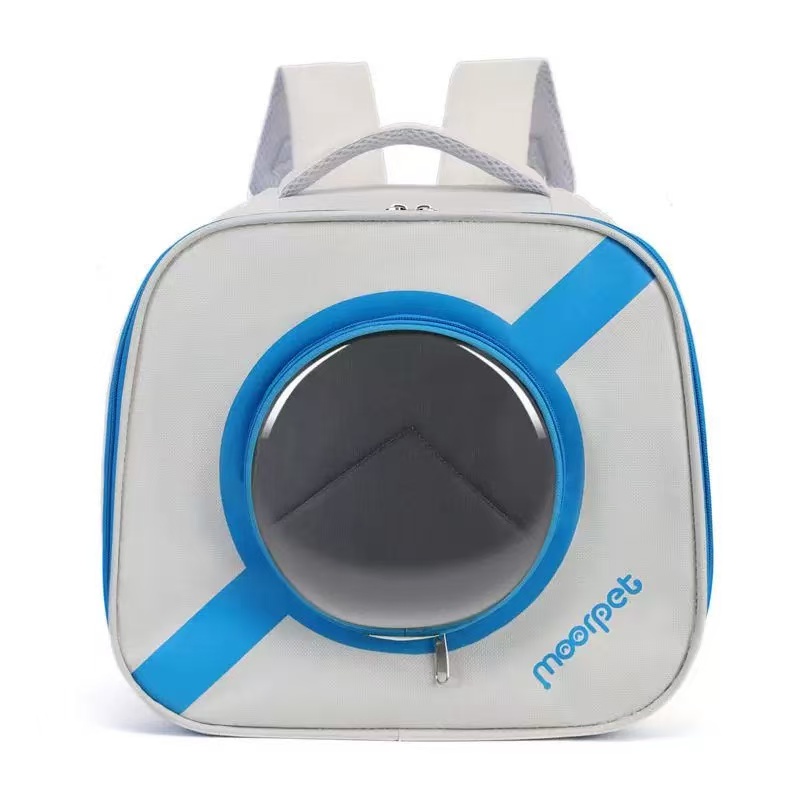 Pet bag - Cat bag - Portable and breathable backpack for outdoor use. Foldable and large capacity. Disc-shaped backpack for storing cats and dogs.