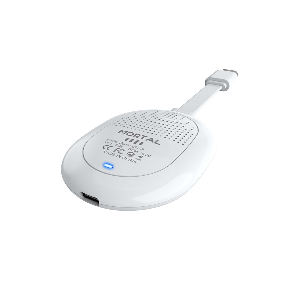 Mortal Q2 Ultra Android14 Smart TV Stick Allwinner H313 DUAL 2.4/5G Wifi6 BT5.0 4K 5V2A Smart tv box dongle