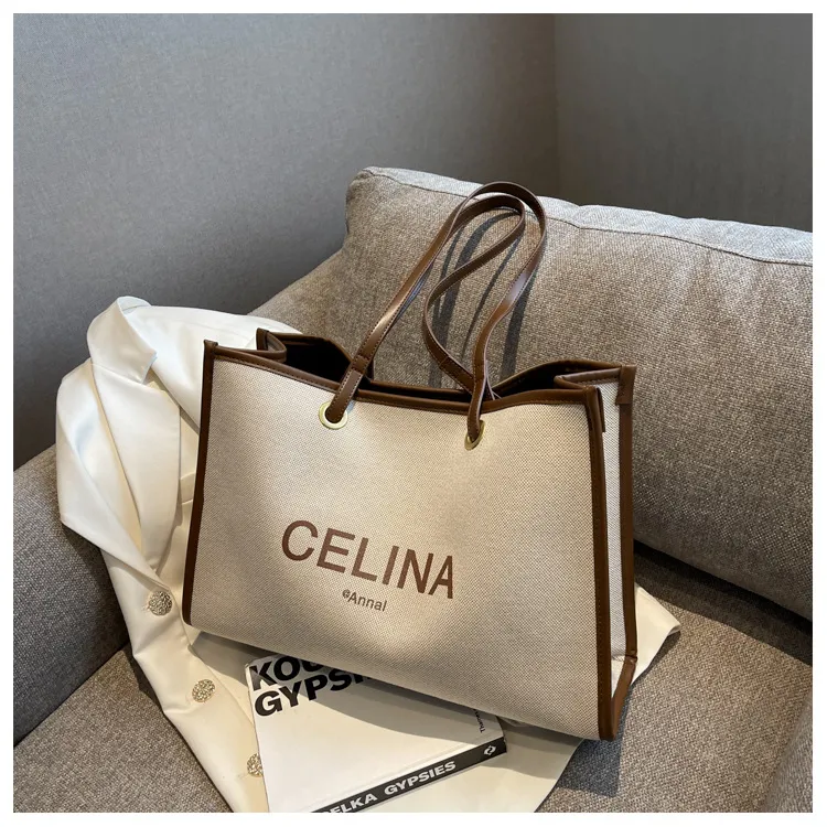Free Shipping Designer Bag Shoulder Bag Luxury Bag Tote Bag Designer 2025 for Woman Fashion Large Capacity Canvas Casual Handbag File Package 10A