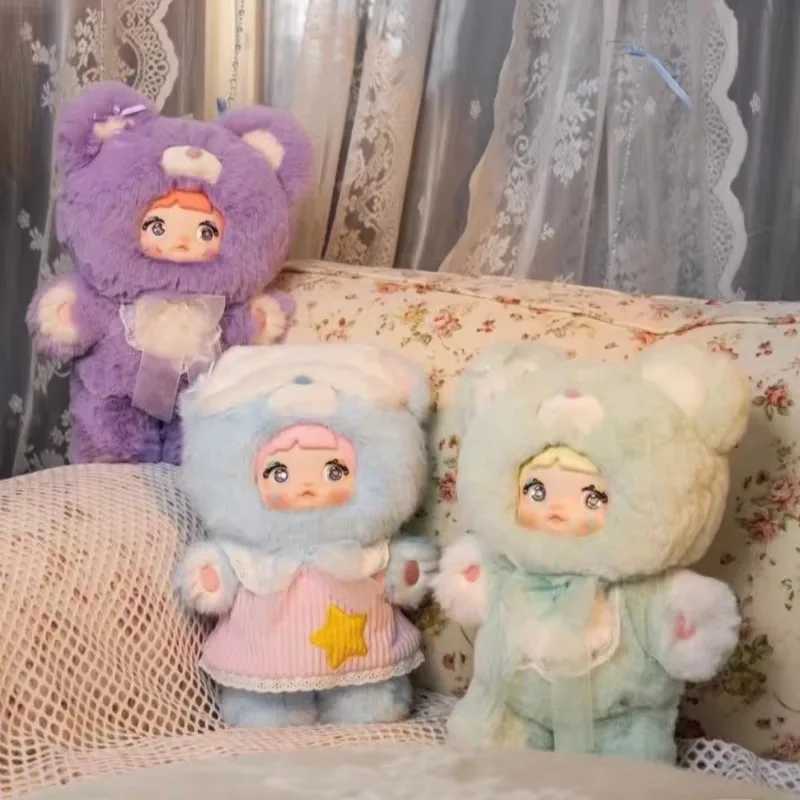 New Genuine 400% Nommi Blind Box Nommi Goodnight Bear Series Vinyl Nommi Doll Room Decoration Collection Doll Mystery Box GiftT250522