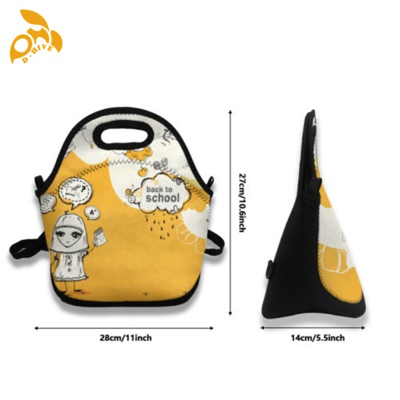Free delivery. top designers customize lightweight high-quality white meal bag and pen case sets.