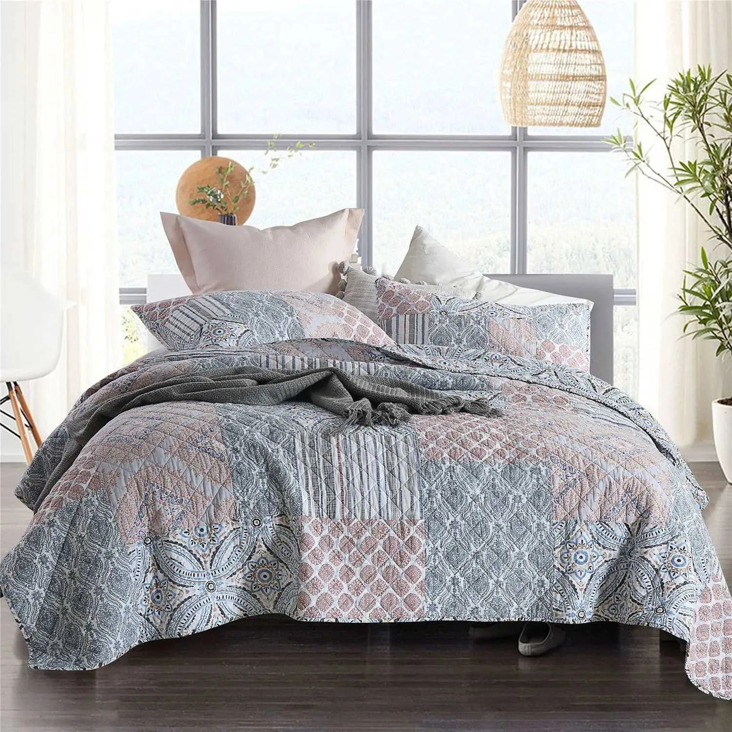 Plush Fluffy Cover Bed Sheet case Luxury Ultra Sofa Shaggy Crystal Velvet Bedding Comforter Quilt Cover Set 4 Pieces NO.48