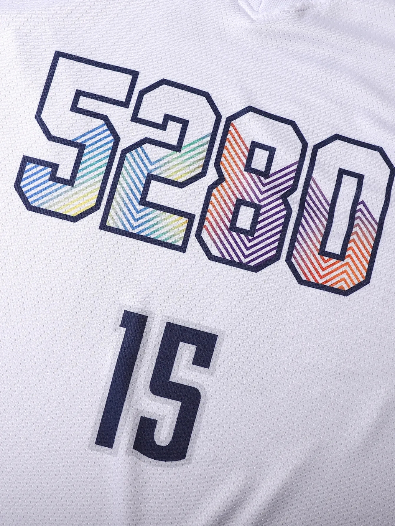 IN STOCK Mens 15 Jokic Basketball Jersey Embroidered Sports Jersey Double Stitched Nmae Number Embroidered Lettering Breathable V-Neck Sleeveless