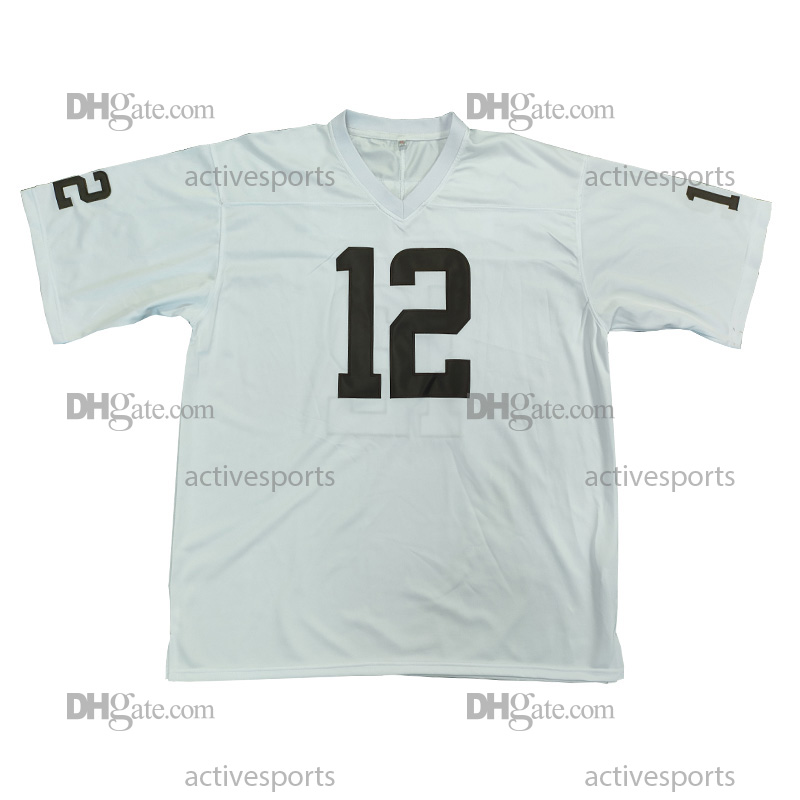 Custom 12 Sanders 4 Watson Embroidered Polyester Jersey, 24 Chubb 95 Garrett 8 Pickett Mens Womens Youth V-Neck Short Sleeve Sports Top,