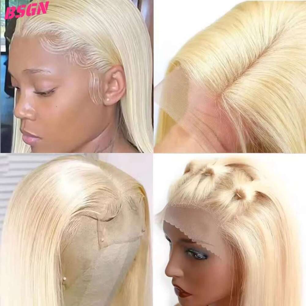613 Bob 250% 13X4 HD Transparent Lace Frontal Wigs 100% Human Hair For Woman Wear and Go Glueless Wig
