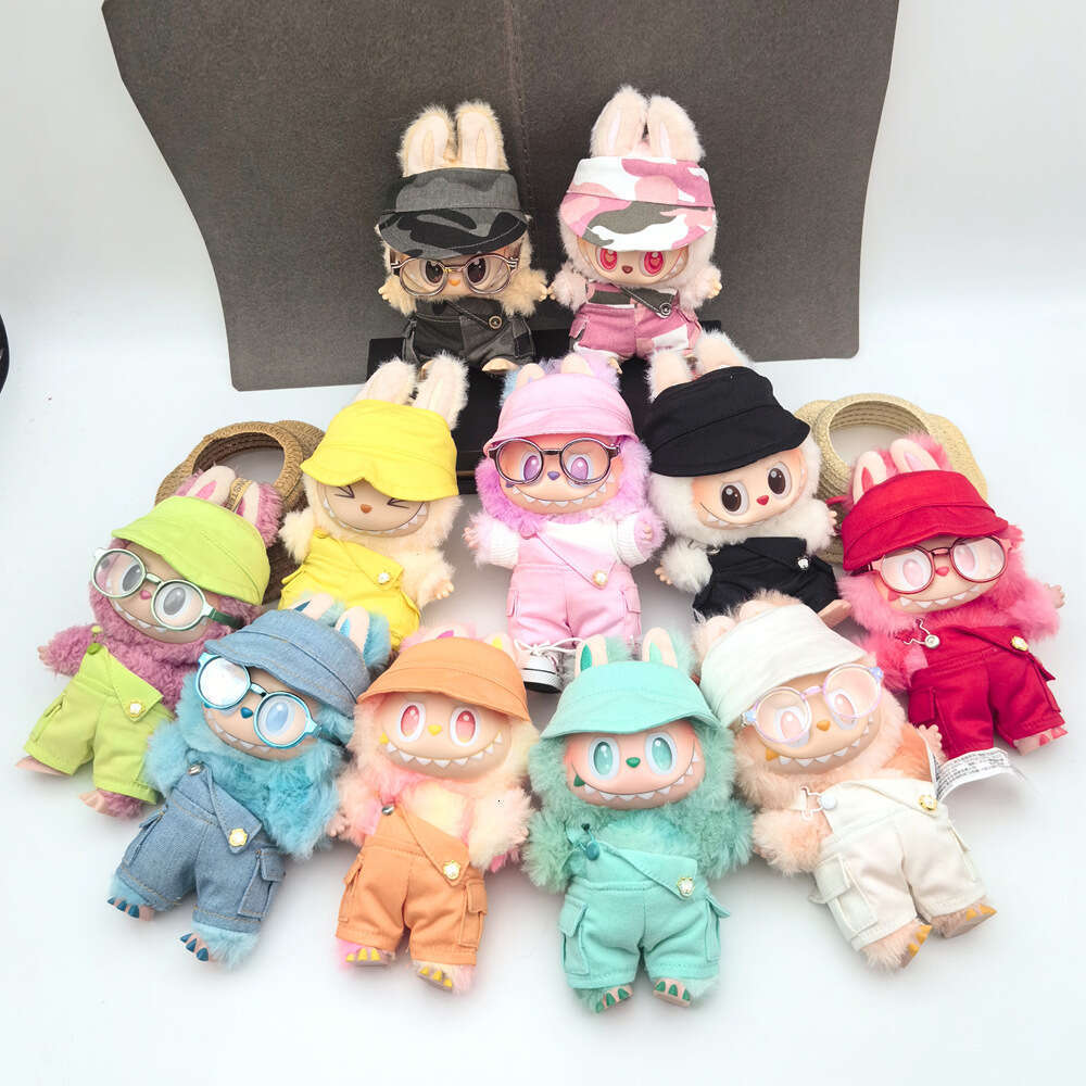 Labubu doll handmade clothing, Christmas, Halloween gifts, Labubu blind box first generation, second generation, third generation pendant doll set clo
