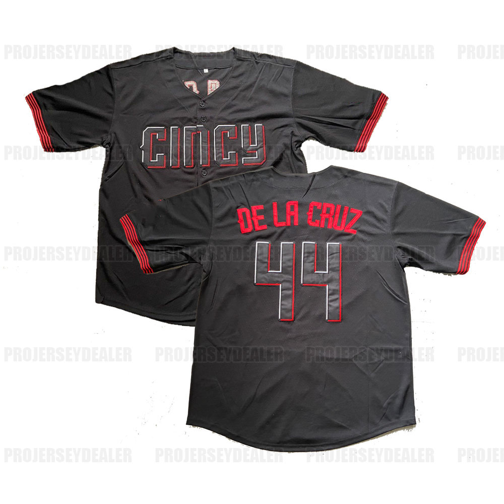 Custom Jersey Elly De La Cruz Brady Singer Gavin Lux Matt McLain Spencer Steer Alexis Diaz Jake Fraley Stephenson TJ Friedl Myers