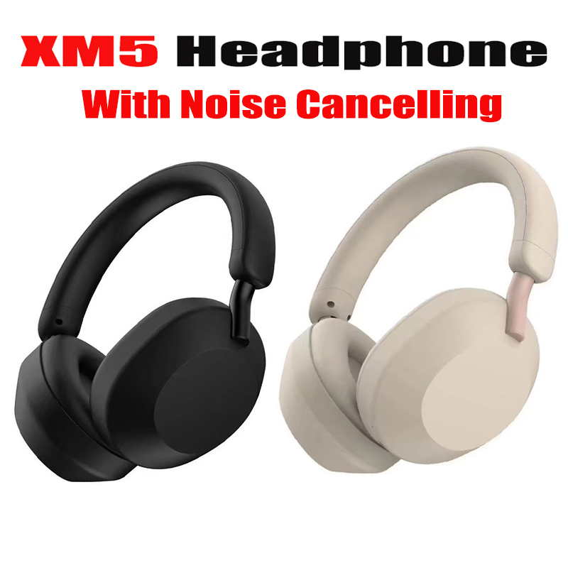 XM5 headphones Wireless Bluetooth Headphones Computer Gaming Headse Earphone wireless headphone earbuds Headset with Noise Cancelling