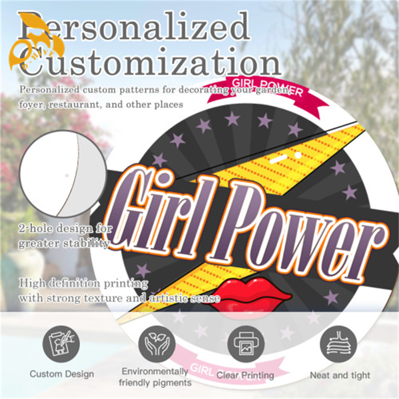 Free shipping customized Home Decor Decoration Decorative Circular wooden board painting