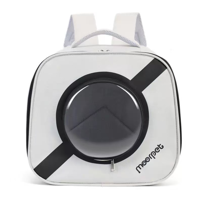 Pet bag - Cat bag - Portable and breathable backpack for outdoor use. Foldable and large capacity. Disc-shaped backpack for storing cats and dogs.