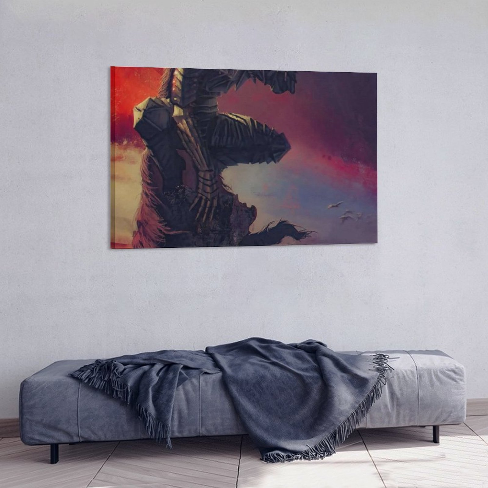 Hanging Picture-Rectangle Anime Berserk Poster Frame-style Canvas Prints Wall Painting Wall Art Decor Print Picture Paintings for Living Room Gift For