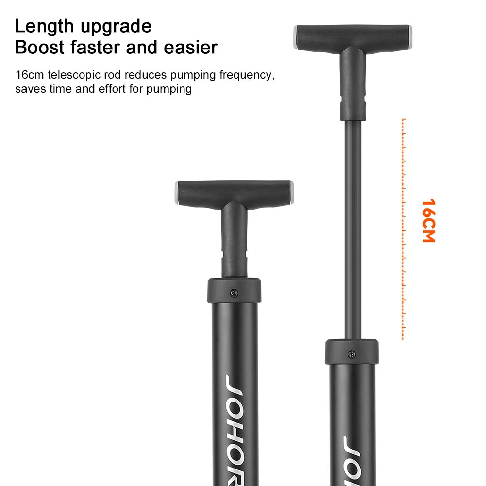 Bicycle Pump Ball Hand Air Pump Portable Soccer Pump Inflator Compact Basketball Football Pump Multifunction Bicycle Air Pump 250521
