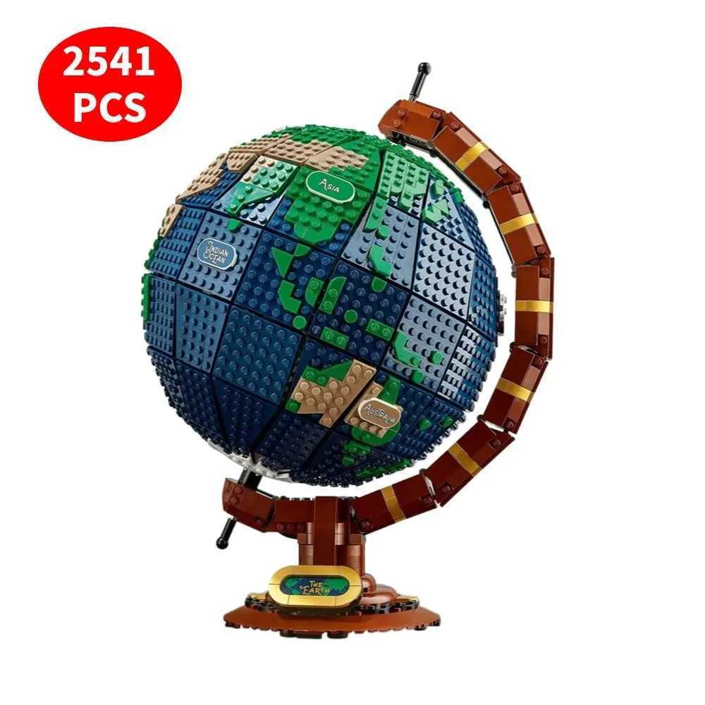 Idea Globe Bricks Moc Creative Model Building Blocks DIY Toys For Boys Gifts For Children Building Set For Adults2541Pcs W250522