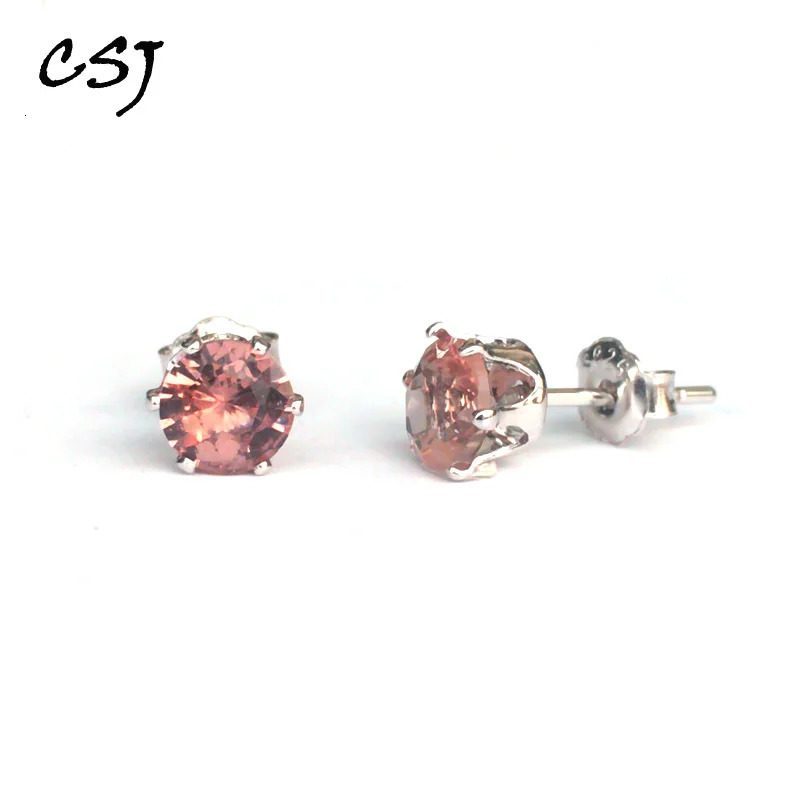 Diaspore Zultanite Small Stud Earrings Sterling 925 Silver Fine Jewelry for Women Lady Wedding Engagement Party or Mom Gift 250519