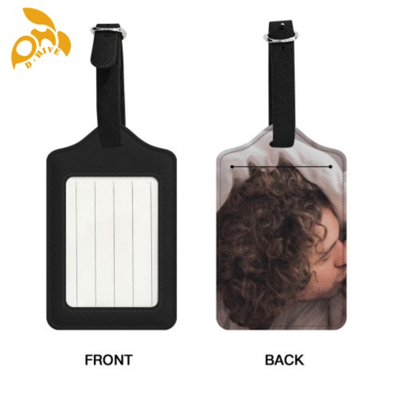 Free delivery. Fashion designers customize lightweight and high-quality black rectangular couple lage tags