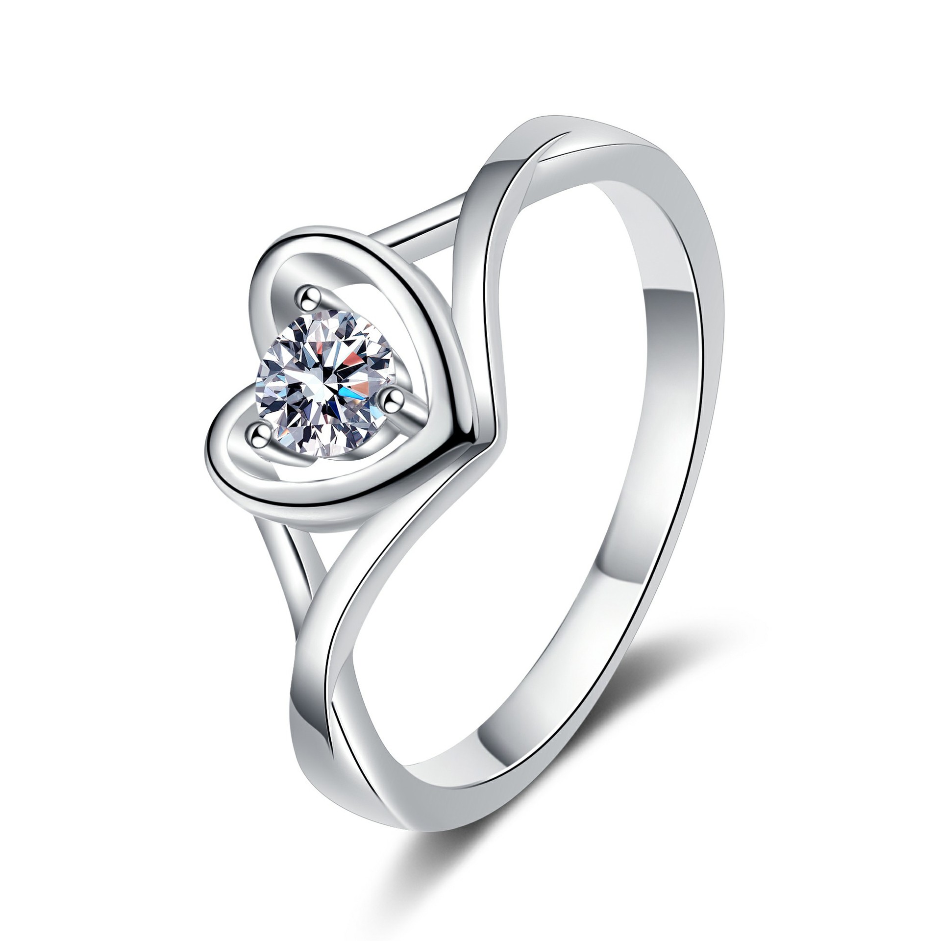Sophisticated Love Accessory: Designer-Inspired 925 Pure Silver Gemstone Accenture Fashion Piece
