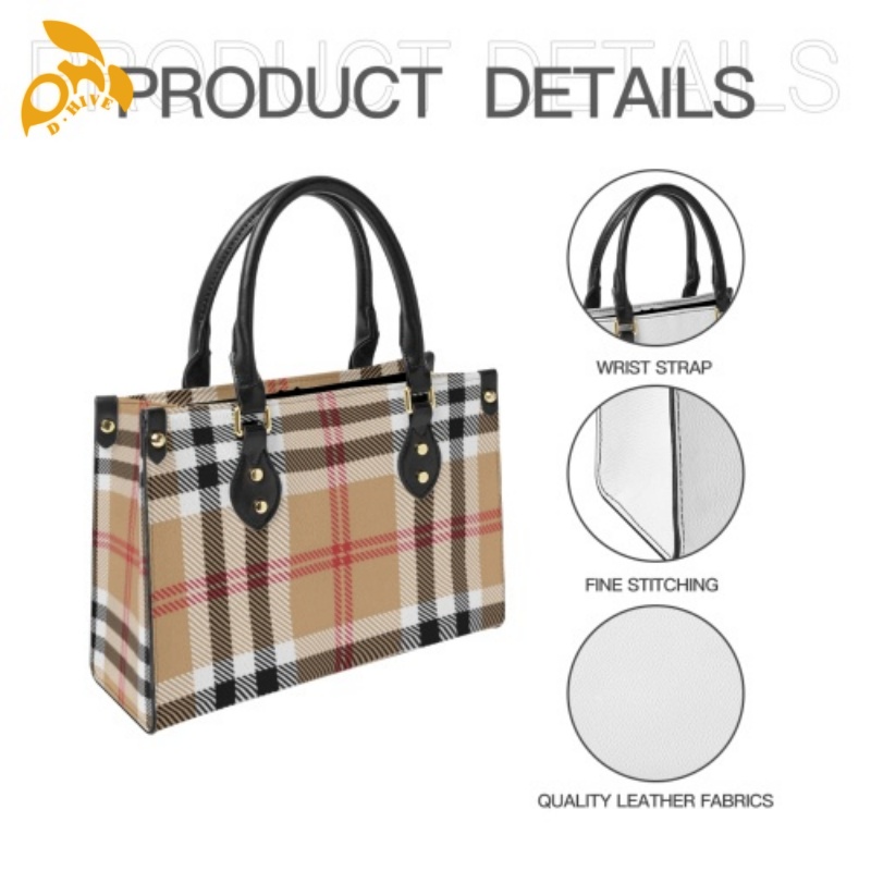 Free delivery.Fashion designers customize lightweight and high-quality full-width leather tote bags in black.