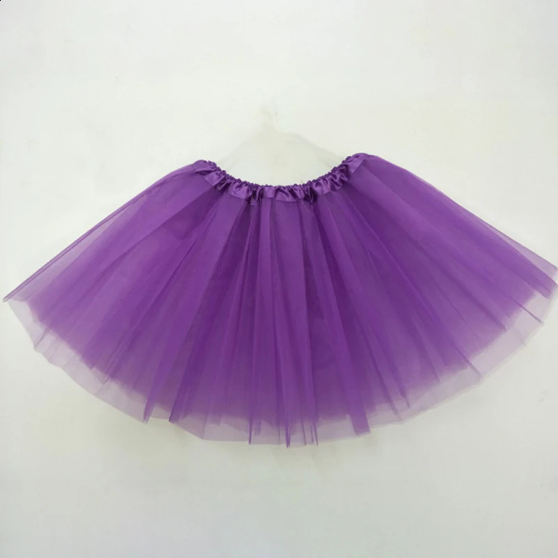 Women Vintage Tulle Skirt Short Tutu Mini Skirts Adult Fancy Ballet Dancewear Party Costume Ball Gown skirt Summer 2024 250513Z