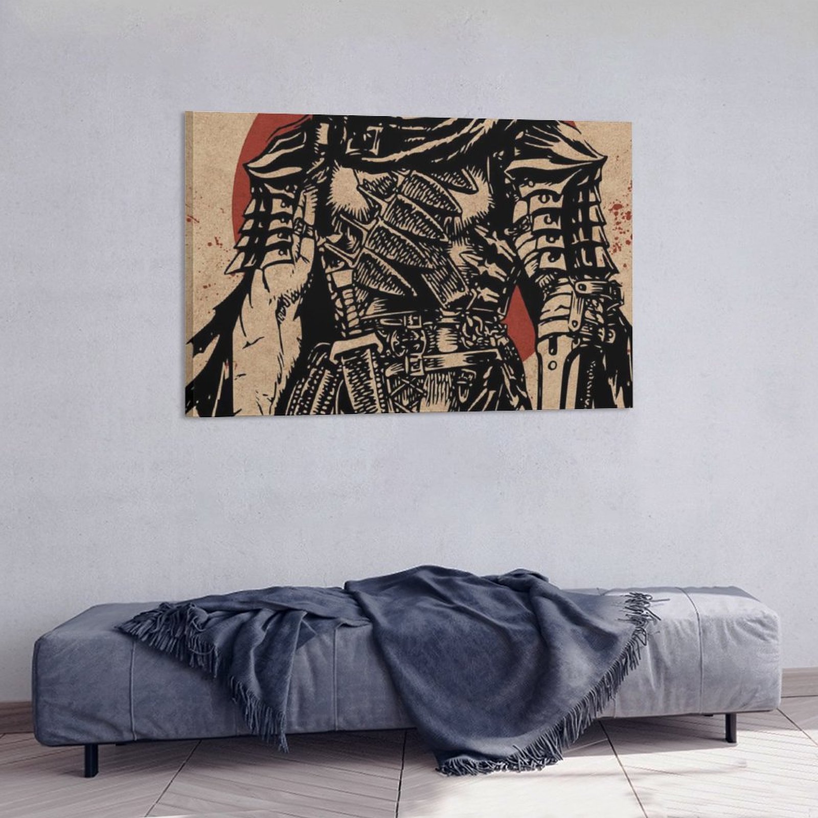 Home Decor Luxury Hanging Picture-Rectangle Anime Berserk Frame-style Canvas Prints Wall Painting Wall Art Decor Print Picture Paintings for Living Ro