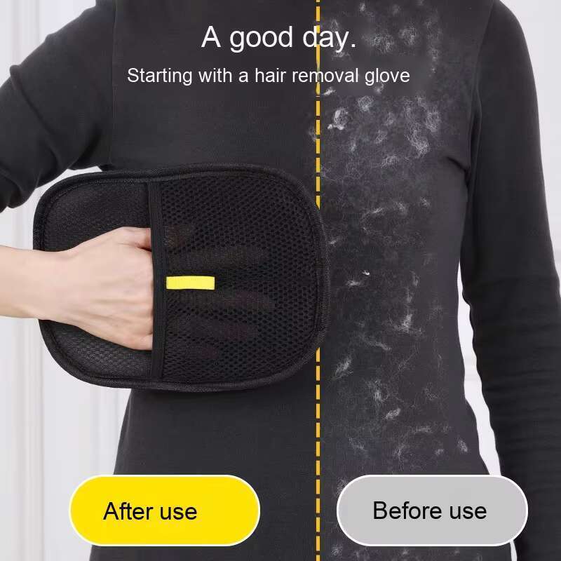 DHpet Bidirectional Brush Electrostatic Dust Removal Gloves -Household Sofa/Clothing Magic Tool for Pet Hair Removal & Lint Roller