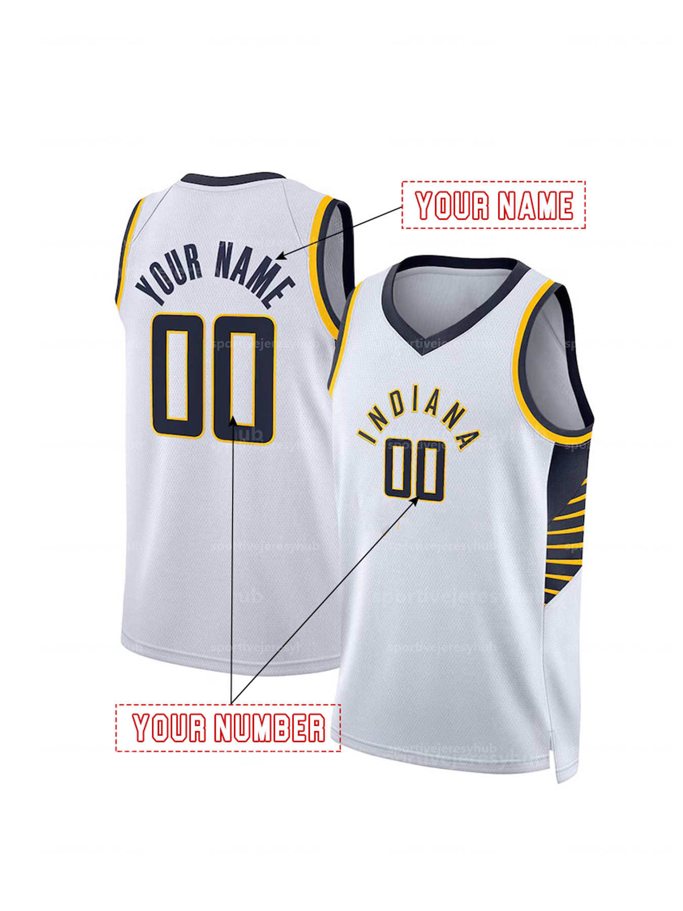 2025 City Edition Basketball Jersey 0 Haliburton Hield Turner Siakam McConnell Custom Jerseys Sweatshirt - Embroidered Hygroscopic and quick drying