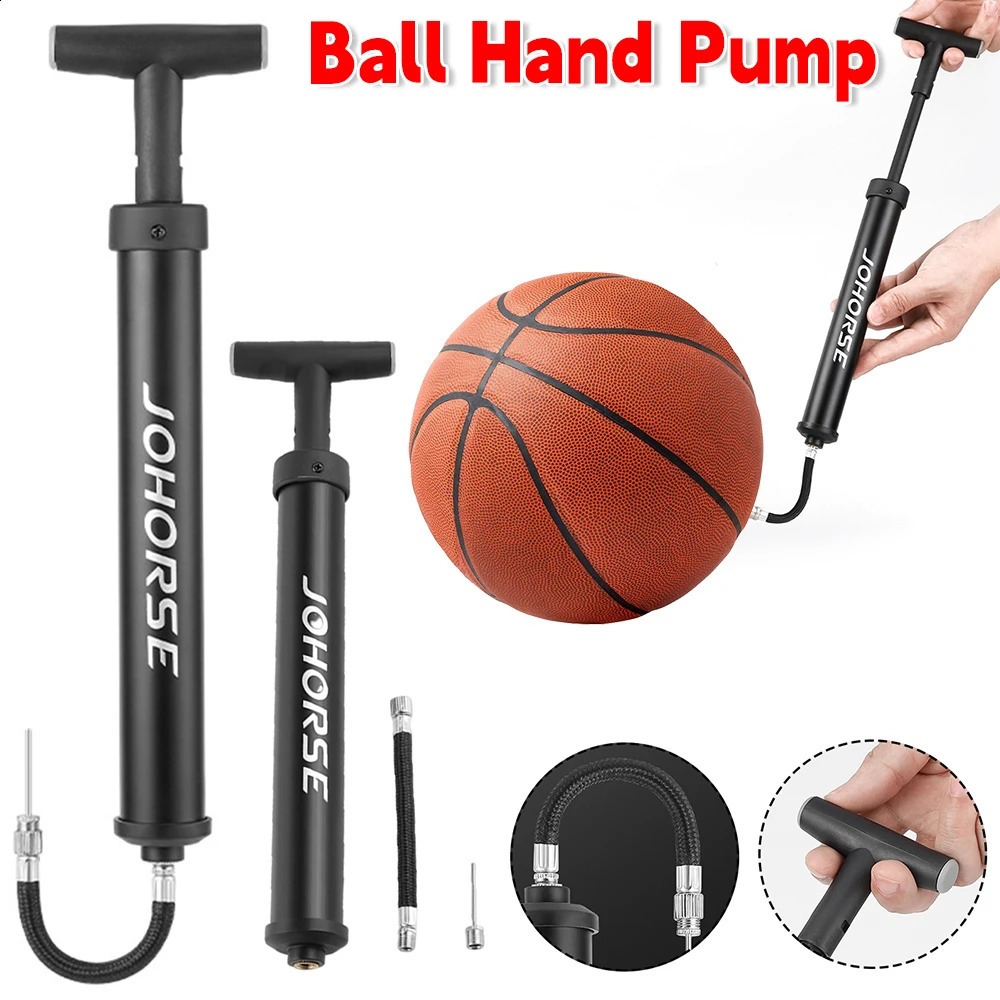 Bicycle Pump Ball Hand Air Pump Portable Soccer Pump Inflator Compact Basketball Football Pump Multifunction Bicycle Air Pump 250521