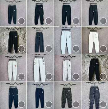 ch chromeitys heartslys Designer high quality sweatpants for men and women cotton pants casual pant embroidered sweat pants fashion tights Comfortable Breatha ISU