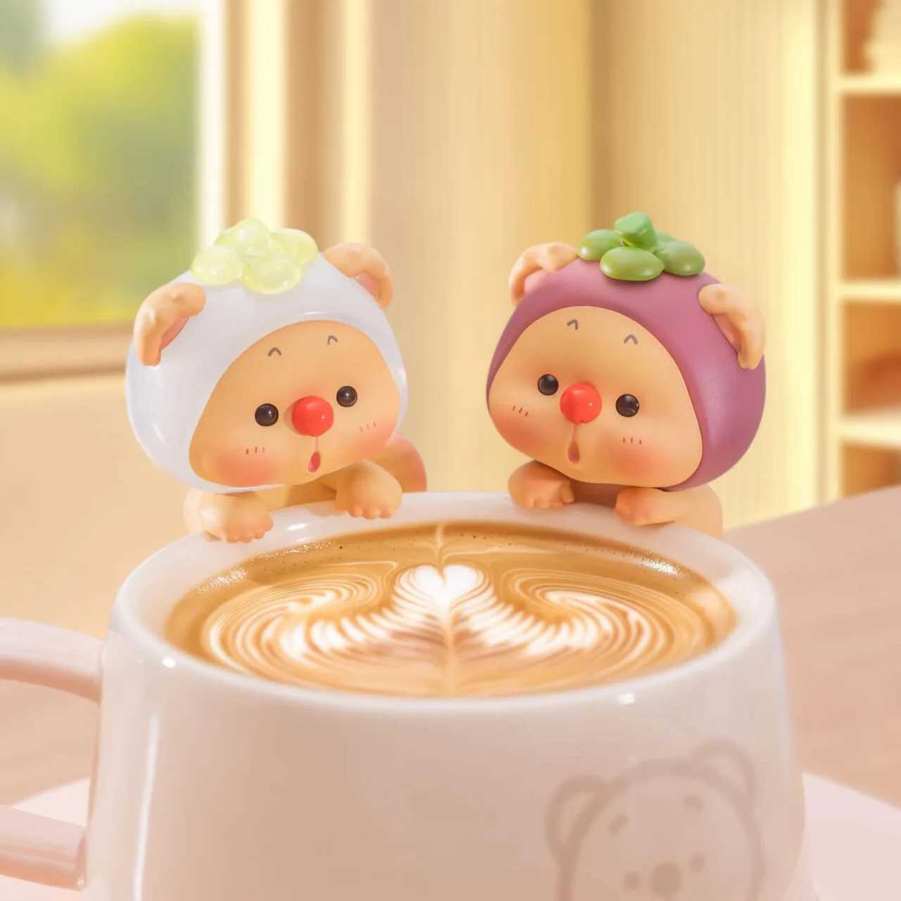 Authentic New Hipper Bear Cub Fruit Power Series OYO Blind Box Cute Figure Cartoon Trendy Decorations Ornament Mystery Box GiftT250522