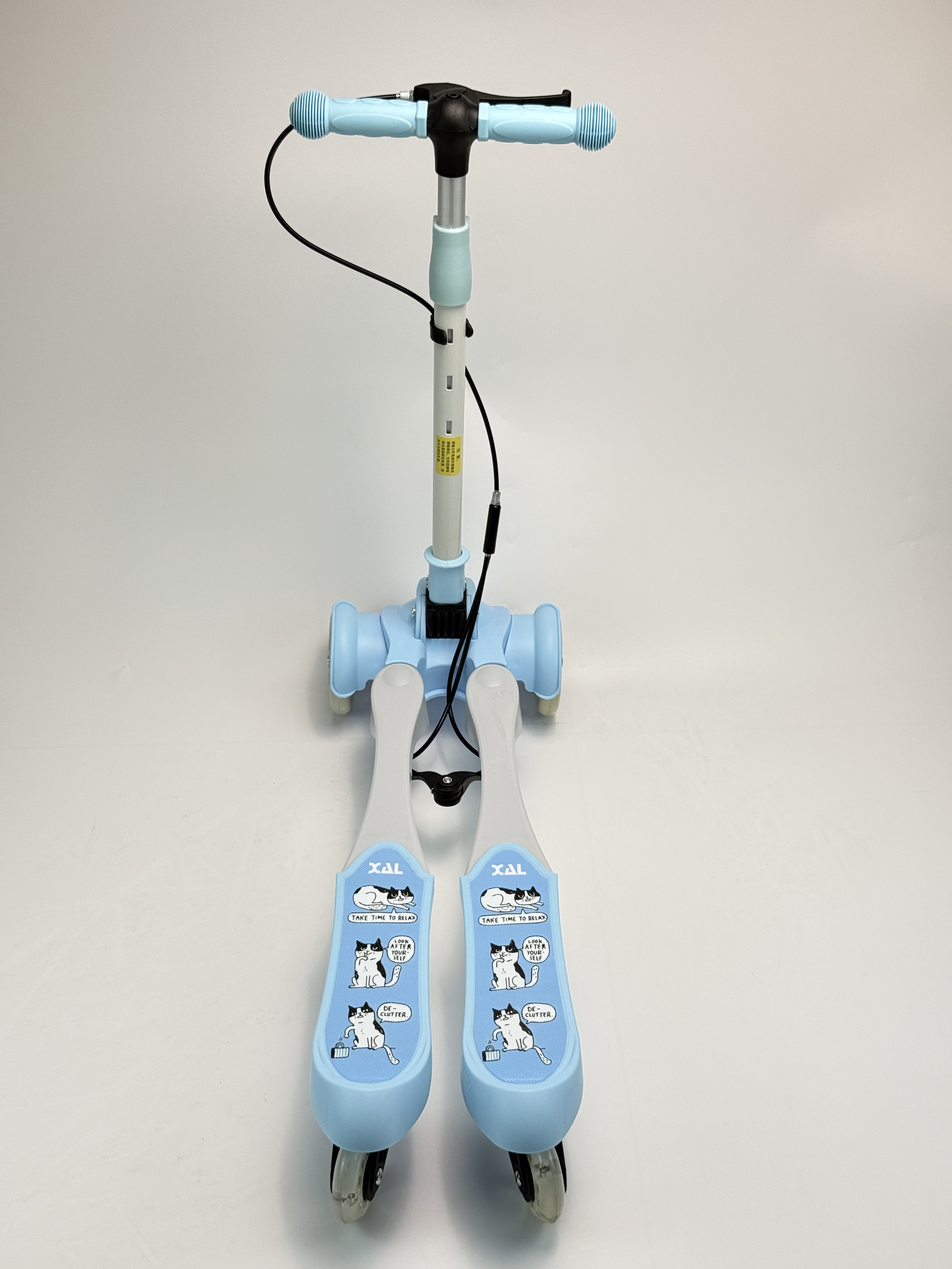 Custom made children's frog car scooter with balance training function, suitable for children aged 3-12 years old Sport style XAL-909