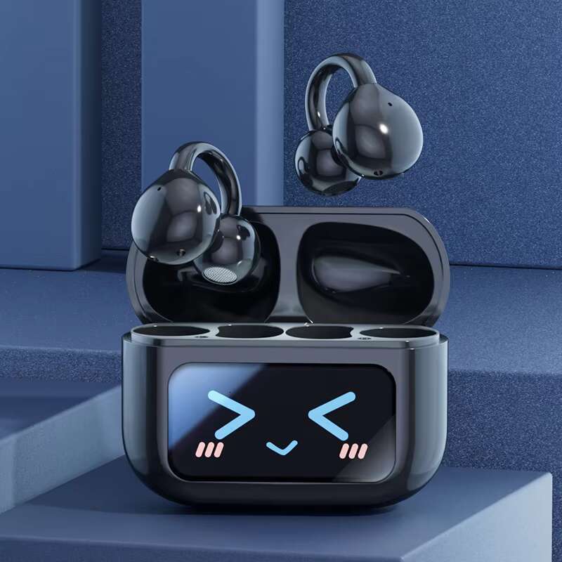 DHGadgets R100 Smart Touch Screen Ear Clip Bluetooth Comfortable to Wear Open OWS Sports Wireless Earphones