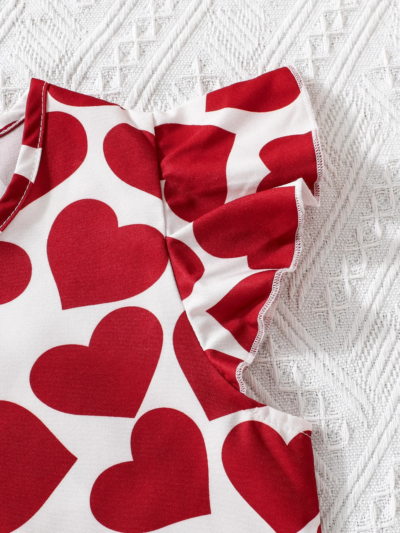 Summer Sweet Beauty Retro Hong Kong Style Red Top Half Skirt Two Piece Set 250517z